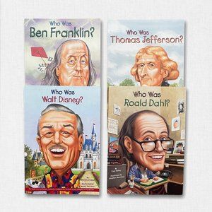 Who was...?  books (4 in the set) for ages 8-12